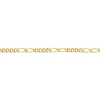 Pulsera estilo Cadena laminado en Oro 18k